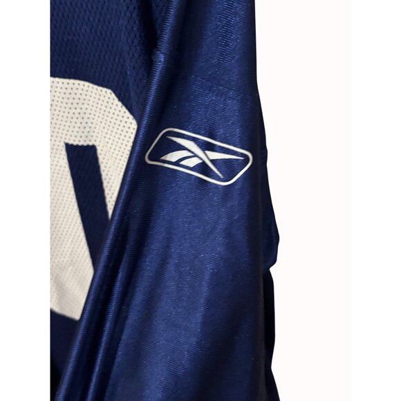 Reebok NFL New York Giants Shockey Jersey #80 Mens‎ 2XL Blue Nylon - Picture 7 of 7